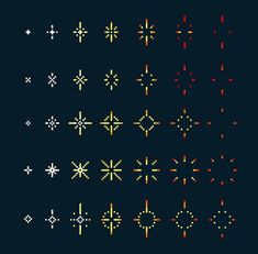 an image of different types of crosses on a black background