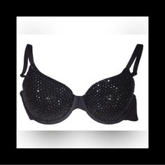 Welcome, Gorgeous Sparkly Crystal Rhinestone Bra In Black Diamonds! Made To Last Permanent Design Can Be Worn Many Times With All Different Outfits For Dancers Or Costumes! Looks Fab Underneath A Sheer Top Or Dress! Colours;Jet Black Design; Solid To Make Colour Changes;Add To Bundle Style; Standard Padded Cups If You Would Like Extra Padding Or Natural Boost (No Padding) Or Don’t See Your Size Available Please Add To Bundle To Discuss Comment Or Send A Message After Purchase! Comes In Black Bra Black Bedazzled Bra, Black Y2k Top With Built-in Bra, Black V-neck Top With Rhinestones, Bedazzled Bra, Rhinestone Bra & Panty Set, Black V-neck Tops With Rhinestones, Bling Bra, Rhinestone Bra, Usa Women