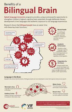 the benefits of bilingual language for children and adults to learn in their own language, including