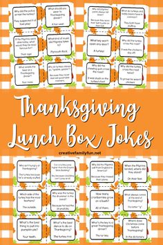 thanksgiving lunch box jokes for kids