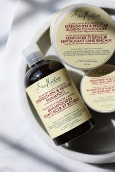 How To Save Your Damaged Hair: Shea Moisture Jamaican Black Castor Oil Strengthen & Restore | Style Domination by Dominique Baker Jamaican Black Castor Oil, Morning Smoothie, Organic Cosmetics, Natural Moisturizer, Roots Hair, Shea Moisture Products