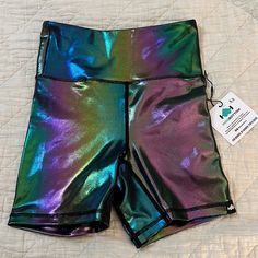 Brand New With Tags, I Outgrew Them Before I Got To Wear. True To Size, Great Compression And Quality! Girlfriend Clothes, Camo Shorts, The Unicorn, Black Camo, Active Shorts, Shine On, Black Metallic, Shorts Athletic, Green Camo