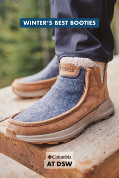 Don’t get cold feet—embrace the season in comfortable and reliable Columbia styles. Whether you’re heading out to run errands or just snuggling up at home, the Landroamer Cozy Bootie will quickly become your new go-to. With a plush interior and Omni-Grip rubber sole, it’ll keep your toes toasty no matter the weather. Tap the pin to shop at DSW. Winter Must Haves, Bootie, Rubber Sole, Columbia, Must Haves, Tap, Matter