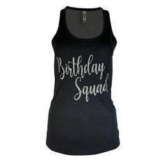 MISS POPULAR Birthday Tank Top for Women with Chest Print| Glitter Birthday Girl, Queen, Squad, Its My Birthday | Sizes S-3XL (US, Alpha, XX-Large, Regular, Regular, Birthday Girl - Rose Gold) Size: XL.  Color: Black.  Gender: female.  Age Group: adult. Birthday Tanks, Glitter Birthday, Tank Top For Women, Glitter Girl, Top For Women, Its My Birthday, Birthday Girl, My Birthday, Gender Female