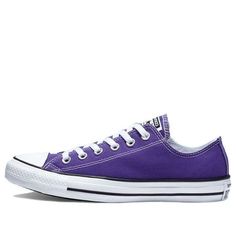 Sporty Purple Cotton Sneakers, Casual Purple Converse Sneakers, Casual Purple Low-top Sneakers, Converse Purple Sports Sneakers, Purple Converse Lace-up Sneakers, Converse Purple Sneakers For Streetwear, Purple Converse Low-top Sneakers, Purple Converse Sneakers For Sports, Purple Low-top Converse Sneakers