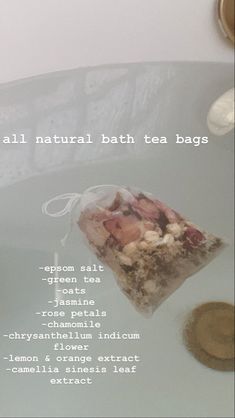 Bath Tea Bags, Bath Tea, Diy Body Care, Herbal Healing, Herbal Magic, Homemade Bath Products, Natural Bath, Diy Body