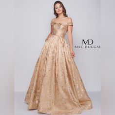 -Brand New -Perfect Condition -Quality Product -High Fashion -Only Final Sales Prom Dresses Jovani, Floral Gown, Prom Style, Fantasy Gowns, Elegant Dresses For Women, Mac Duggal, Gorgeous Gowns, Beautiful Gowns, Fancy Dresses