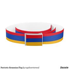 Patriotic Armenian Flag Belt Armenian Flag, Armenia