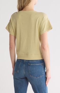 A boxy design and a cotton and linen blend fabrication add to the ease of this laid-back henley. 20" length (size Small) Button half placket Crewneck Short sleeves 55% cotton, 25% linen, 20% polyester Machine wash, tumble dry Imported Casual Relaxed Fit Henley For Spring, Summer Everyday Henley With Button Closure, Spring Relaxed Fit Henley With Button Closure, Spring Casual Henley With Button Closure, Casual Spring Henley For Everyday Wear, Relaxed Fit Crew Neck Henley For Summer, Casual Boxy Cotton Tops, Relaxed Fit Short Sleeve Cotton Henley, Relaxed Fit Cotton Henley With Short Sleeves