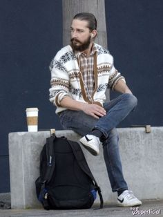 Even Stevens, Normcore Fashion, Cool Outfits For Men, Fashion Images, Bearded Men, Beards, Getting Ready