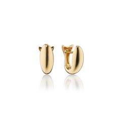 18K Gold Small Perseverance Huggie Earrings Modern Clip-on Huggie Earrings, Contemporary Single Earring For Formal Occasions, Modern Pierced Huggie Earrings For Formal Occasions, Modern 14k Gold Clip-on Earrings, Fish Inspiration, Boucheron Jewelry, Gold Huggie Earrings, Monica Rich Kosann, 18k Gold Earrings