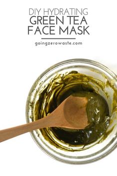 Tea Face Mask, Green Tea Face Mask, Mask Recipes, Green Tea Face, Acne Face, Diy Acne, Home Remedies For Hair, Mask Diy, Homemade Diy