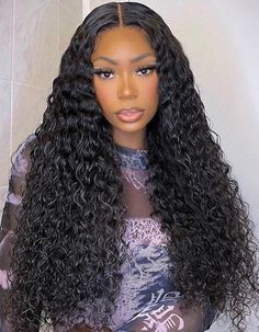 This Water Wave Full Lace Wig with Pre Plucked HD 360 Full Lace Frontal offers natural hairline coverage with its water wave hair. The wig is made with premium quality materials and is soft, durable, and comfortable. It provides a realistic scalp and natural movement. Product Details Brand: Ishow Hair Hair Material: 100% human hair from one donor Hair Color: Natural Black Texture: Water Wave Length: 10-28 Inch Available(Hpt Selling:26 Inch) Hairline: pre-plucked Can Be Dyed: yes, please dye into Effortless Beauty, Wave Wig, Glamorous Style, Lace Closure Wig, Hair Density, Closure Wig, Frontal Wig, Hair Quality, Water Waves