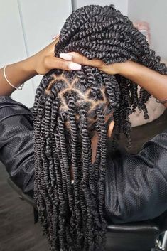 Long Two Strand Twist Extensions, Spring Twist Braids Long, Extension Hairstyles, Twist Ideas, Single Plaits, Short Hair Twist Styles, Fishtail Hairstyles