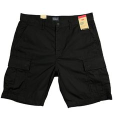 Levi's Men's Carrier Cargo Shorts Size 33 Black, 100% Cotton, Casual & Stylish Shorts *New With Tags *(Waist 35-35.5 In) *100% Cotton *Zipper Closure *Falls Below Knee *Sits Below Waist *Machine Washable *Same Day Shipping To All Orders Placed By 10am Eastern Time, Monday - Friday Cargo Shorts Black, Black Cargo Shorts, Shorts Levis, Military Shorts, Tan Chinos, Stylish Shorts, Grey Chinos, Black Shorts Men, Mens Shorts Summer