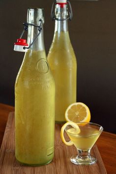 DIY Lemoncello  Perfect way to use your homegrown Lemon Drop lemon/kumquat hybrids.  They have very sweet tasty rind, like a kumquat, and are very hardy for a citrus, like down to the mid teens F. Sparkly Drinks, Lemon Curd Dessert, Homemade Drinks, Adult Drinks, Wine Making