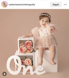 Girly M Instagram, Baby Dress Diy, Baby Milestones Pictures, Maternity Photography Poses Pregnancy Pics, Kind Photo, 1st Birthday Photoshoot, Rosé Birthday, Photoshoot Themes