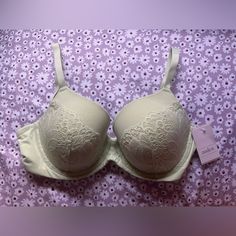 New Condition! Size: 36b Features: Lacing, Adjustable, 2 Styles In 1, Wired Bra, Classic Fitted Bra For Spring, Classic Fitted Spring Bra, Elegant Green Stretch Bra, Elegant Green Spring Bra, Tea Green Color, Pumping Bras, Wired Bra, Lounge Bra, Strappy Bralette