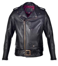 PER22 - Cowhide Perfecto Leather Jacket Classic Leather-lined Biker Jacket For Business, Classic Business Leather Jacket With Double-needle Sleeve, Classic Winter Outerwear With Selvedge Detail, Classic Winter Outerwear With Selvedge, Classic Black Selvedge Outerwear, Moto Clothes, Revival Clothing, Trendy Jackets, Jackets Men Fashion