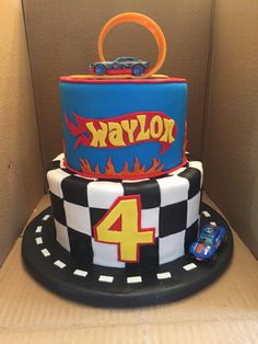 Hot Wheels Birthday Cake Topper, Hot Wheels Monster Truck Cake, Hot Wheels Birthday Party Ideas Decoration