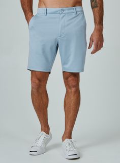 light-blue-1314 Stretch Shorts, Range Of Motion, Natural Fabrics, V Neck Tee, Lifestyle Brands, Women Collection, New Product, Fashion Forward, Bleach