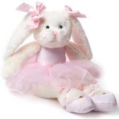 Bearington Lil' Bunny Ballerina 15 Inch Stuffed Bunny - Plush Bunny - Ballerina Stuffed Animals Ballerina Bunny Realistic Stuffed Animals, Stuffed Bunny, The Ballerina, Ballerina Doll, Vintage Teddy Bears, Pink Tutu, Bunny Toys