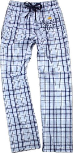 Green Pajama Pants, Light Blue Flannel, Blue Plaid Pants, Flannel Pajama Bottoms, Custom Flannel, Kent State University, Kent State, Flannel Pajama Pants, Blue Flannel