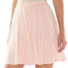 Lc Lauren Conrad Desert Palm Pieced Skater Skirt S Size: Small Color: Creole Pink This Pieced Skater Skirt Is A Flirty Addition To Your Wardrobe. Product Features Pieced Design Soft Jersey Construction Lined Fit & Sizing 17 1/2-In. Approximate Length Elastic Waistband Fabric & Care Rayon Hand Wash New No Tags Summer A-line Stretch Bottoms, Casual A-line Tennis Skirt For Summer, Casual Pink A-line Bottoms, Pleated Full Tennis Skirt For Summer, Spring A-line Tennis Skirt, A-line Tennis Skirt For Spring, Spring Flowy Tennis Skirt, Summer A-line Lined Tennis Skirt, Spring A-line Pleated Tennis Skirt