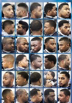 Barber Haircut Styles, African American Haircuts, Barber Poster, Black Haircut Styles, Barber Shop Haircuts, Black Boys Haircuts, Barber Haircuts