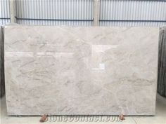 a large marble slab in a warehouse