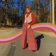 Groovy Pants Outfit, Fit Outfits Women, 1970 Outfits Women, Retro Pants Outfit, 70s Turtleneck Outfit, Cute Outfits With Pants, Dress Over Pants Outfits, Cool Outfits Women, 70s Womens Outfits