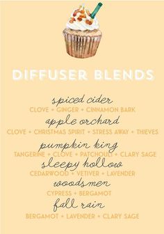 Fall Diffuser Blends Young Living, Autumn Diffuser Blends, Halloween Cozy, Fall Essential Oils, Fall Diffuser Blends