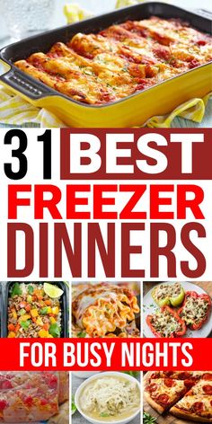 the best freezer dinners for busy nights