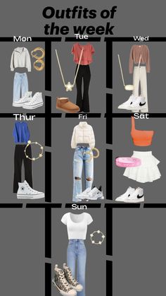 Cute Middle School Outfits, Outfits Of The Week, Preppy Outfits For School, Preppy Fall Outfits, Preppy Summer Outfits