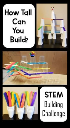 Stem Activities Elementary Building, Stem Games For Elementary, Easy Stem Activities Preschool, Easy Prep Stem Activities Elementary, Elementary Class Activities, Steam Activities Preschool Art, Special Needs Stem Activities, Provications For Kids, Ece Science Activities