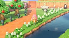 the animal crossing game is being played on nintendo wii