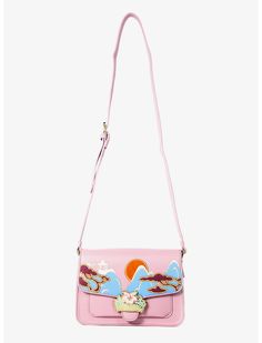 Danielle Nicole Disney Mulan Blossom Crossbody Satchel Bag Danielle Nicole Disney, Disney Mulan, Novelty Purses, Cute Crossbody Bags, Danielle Nicole, Crossbody Satchel, Princess Inspired, Unique Purses, Disney Bag