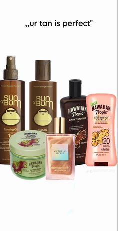 Tan Tips, Basic Skin Care Routine, Tanning Oil