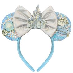 PRICES MAY VARY. Design from fairy tales: each of our mouse ear headbands design inspiration from fairy tales of princess characters, the princesses active, kind, brave characteristics expressed in our mouse ear, hope you will like! Well made: Mouse ears headband adopted handmade materials. Fine workmanship to ensure that each headband is thick and upright, with elasticity will not headache hair bands suitable for adults wear. Wide application: The mouse ears headband for women are suitable for Disney Character Ears, Princess Disney Ears, Disney Women Outfits, Cinderella Mickey Ears, Cute Disney Ears, Princess Mickey Ears, Micky Ears, Ear Ideas, Outdoor Movies