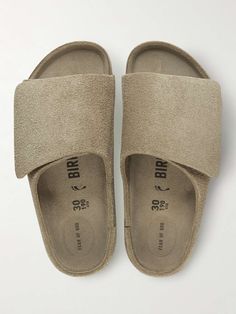 BIRKENSTOCK 1774 + Fear of God Kids Los Feliz Suede Sandals for Men | MR PORTER Birkenstock 1774, Looks Hip Hop, Sandals For Men, Streetwear Fashion Women, Fear Of God, Suede Sandals, Sneakers Men Fashion