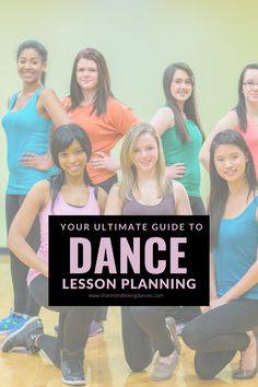 the ultimate guide to dance lesson planning