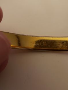 Five bangle bracelets. Two are signed Monet. See photos. One Is gold tone and one is silver tone Gold Bangle Bracelets With Hallmarks, Gold Bangle Bracelet With Hallmarks, See Photo, Cuff Bracelets, Bangle Bracelets, Silver Tone, Jewelry Bracelets, Gold Tones, Bangles