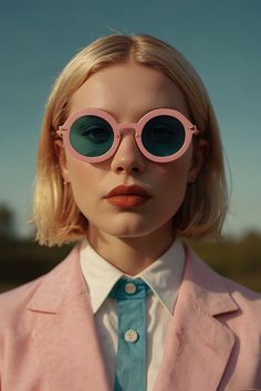 Wes Anderson style portrait of a woman pop surreal ret 3 Wes Anderson Photo Editing, Wes Anderson Portrait Style, Wes Anderson Style Photoshoot, Wes Anderson Editorial, Wes Anderson Style Photography, Wes Anderson Portrait, Wes Anderson Photoshoot, Wes Anderson Photography, 60s Photoshoot