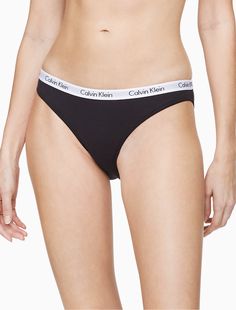 Carousel Logo Cotton Bikini Bottom | Calvin Klein Calvin Klein Thong, Calvin Klein Woman, Low Energy, Carousel, Calvin Klein, Energy, Elastic, Clothes For Women, Women Shopping