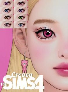 #sims4cc #sims4ccfinds #ccfinds #sims #ts4cc #s4cc #ts4 #s4 #sims4alpha  #thesims #sims #gaming #cas #sims4cas #eyes #facepaint #s4cas #ts4cas #sims4cascc #douyin Sims 4 Douyin, Sims 4 Body Mods, Tumblr Sims 4, Sims 4 Cc Folder, Casas The Sims 4