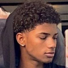 Mixed Curly Haircuts, Fresh Cut Erkek, Light Skin Boys With Curly Hair, Light Skin Curly Hair, Lightskin Haircuts, Taper Fade Curly Hair, Light Brown Skin, Black Hair Cuts, Men Haircut Curly Hair