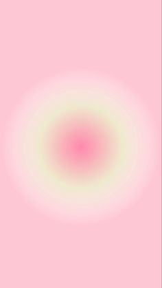 an image of a pink and white circle on a light pink background that looks like it is floating in the air