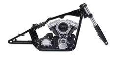 an image of a motorcycle engine on a white background