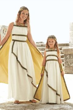 Girls Greek Goddess Costume, Matching Family Halloween Costumes, Goddess Wear, Greek Costume, Greek Goddess Costume, Chasing Fireflies, Goddess Costume, Plum Dress