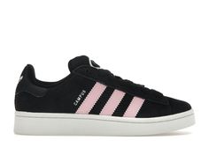 Check out the adidas Campus 00s Core Black True Pink (Women's) available on @StockX Converse X Cdg, Jordan 1 Green, Adidas Campus 00s, Converse New, Adidas Campus, Luxury Sneakers, Hot Sneakers, Pink Adidas, Gucci Accessories